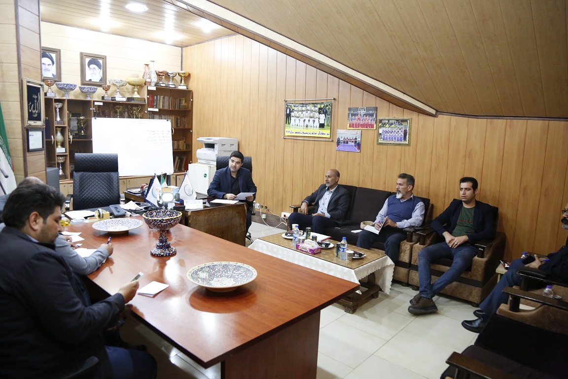 قرعه کشی مسابقات شهدا پتروشیمی 1