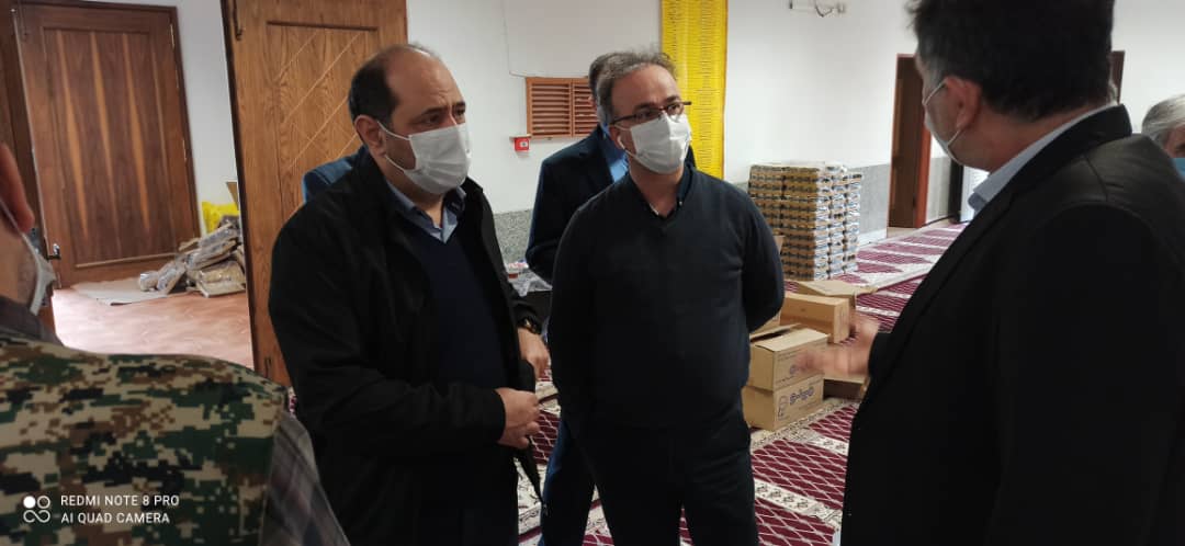 توزیع بسته های غذایی 1