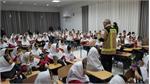 از زنگ مدرسه تا زنگ ایمنی؛ برنامه آموزش ایمنی برای دانش‌آموزان توسط کارشناسان شرکت عملیات غیرصنعتی بندرماهشهر