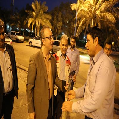 دیدار مدیرعامل با آتش نشانان 12