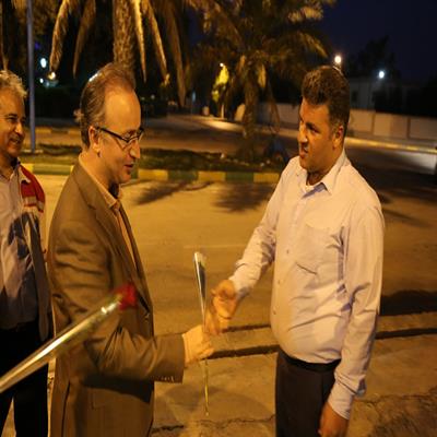 دیدار مدیرعامل با آتش نشانان 11