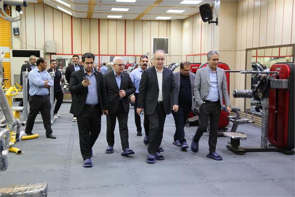 در راستای ایفای مسؤولیت اجتماعی نوسازی سالن بدنسازی بعثت شرکت عملیات غیرصنعتی و خدمات صنایع پتروشیمی در مسیر ارتقای سلامت و رفاه ورزشکاران