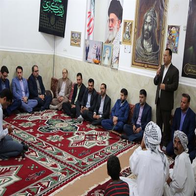 کلنگ زنی با حضور استاندار خوزستان اردیبهشت 98 1