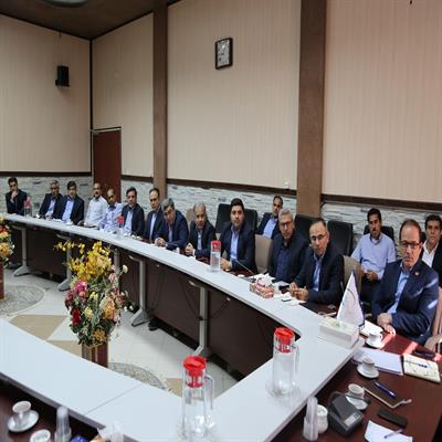 اولین جلسه هیئت رئیسه شرکت عملیات غیرصنعتی با حضور مهندس آتش زمزم 1