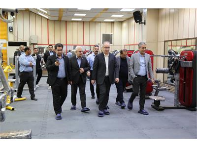 در راستای ایفای مسؤولیت اجتماعی نوسازی سالن بدنسازی بعثت شرکت عملیات غیرصنعتی و خدمات صنایع پتروشیمی در مسیر ارتقای سلامت و