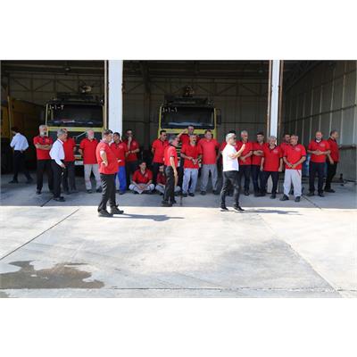 برگزاری دوره آموزشی کمک در تخلیه اضطراری هواپیما برای آتش‌نشانان فرودگاه بندر ماهشهر 9