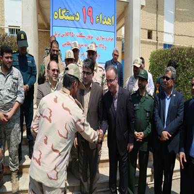 اهدا وسیله نقلیه به نیروی انتظامی 5