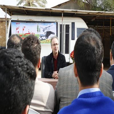 مراسم روز ملی حمل و نقل 98 6