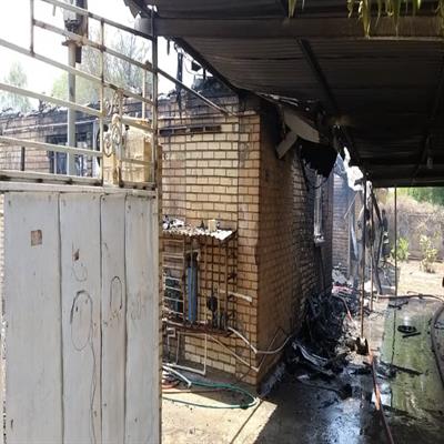 آتش سوزی منزل مسکونی شهرک بعثت 6