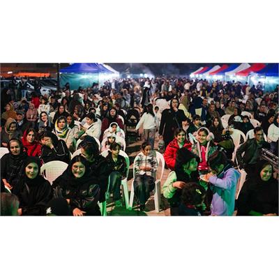 میزبانی شرکت عملیات غیرصنعتی ماهشهر از هزاران خانواده با طعم‌های سنتی و نوای هنرمندان در جشنواره شب یلدای پارک سپهر 13