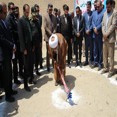 کلنگ احداث 5 پروژه ورزشی و زیرساختی با تامین اعتبار اولیه 70 میلیارد ریالی 1