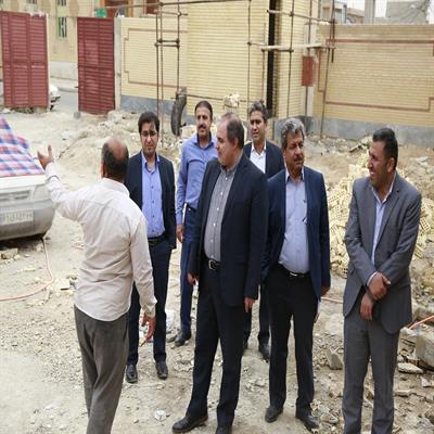 بازدید از پروژه های ستادنوسازی98 5