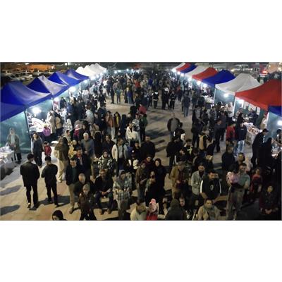 میزبانی شرکت عملیات غیرصنعتی ماهشهر از هزاران خانواده با طعم‌های سنتی و نوای هنرمندان در جشنواره شب یلدای پارک سپهر 19