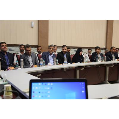 بازدید مدیر حراست ، حفاظت و امنیت گروه  صنایع پتروشیمی خلیج فارس از شرکت عملیات غیرصنعتی و خدمات صنایع پتروشیمی 2