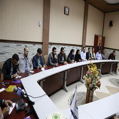 نشست صمیمی مدیر روابط عمومی شرکت صنایع پتروشیمی خلیج فارس 6