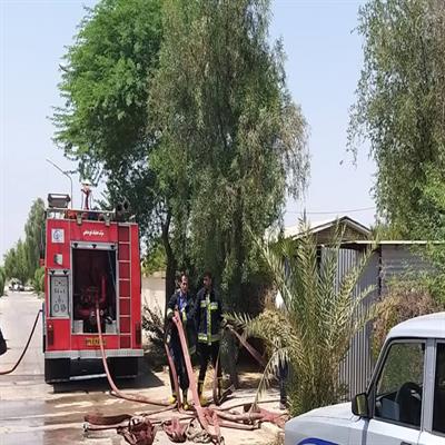 آتش سوزی منزل مسکونی شهرک بعثت 9