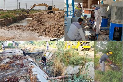 گام‌های عملیاتی شرکت عملیات غیرصنعتی و خدمات صنایع پتروشیمی در راستای تقویت زیرساختی و افزایش آمادگی در آستانه بارندگی‌های