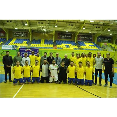 دیدار دوستانه فوتسال با حضور سرمربی محترم تیم ملی فوتسال ایران، وحید شمسایی 9