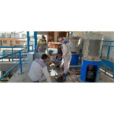 اقدامات رسیدگی به شهرک بعثت در پی بارندگی های سالیانه 12