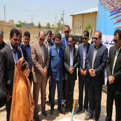 کلنگ زنی با حضور استاندار خوزستان اردیبهشت 98 11
