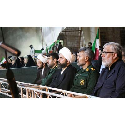 برگزاری مراسم اربعین شهدای صنعت، با حضور اقشار مختلف مردم، مدیران و مسئولان، در شهرک بعثت 3