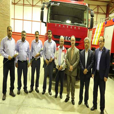 دیدار مدیرعامل با آتش نشانان 10