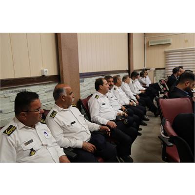 بازدید مدیر حراست ، حفاظت و امنیت گروه  صنایع پتروشیمی خلیج فارس از شرکت عملیات غیرصنعتی و خدمات صنایع پتروشیمی 5