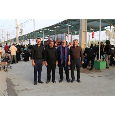 برپایی موکب شرکت صنایع پتروشیمی خلیج توسط شرکت عملیات غیر صنعتی 1