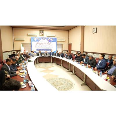 آئین آغاز عملیات اجرایی 238 میلیارد تومانی پروژه‌های عمرانی وزیرساختی مسئولیت‌های اجتماعی هلدینگ خلیج فارس درشهرستان بندر