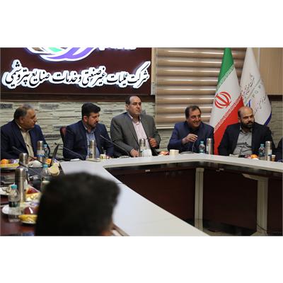 بازدید مدیر حراست ، حفاظت و امنیت گروه  صنایع پتروشیمی خلیج فارس از شرکت عملیات غیرصنعتی و خدمات صنایع پتروشیمی 4