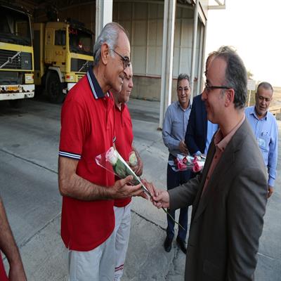 دیدار مدیرعامل با آتش نشانان 2