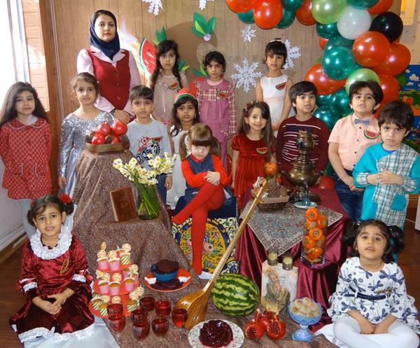 برگزاری جشن یلدا در مهدهای کودک شرکت عملیات غیرصنعتی در بندرماهشهر و شهرک بعثت