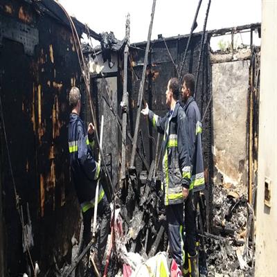 آتش سوزی منزل مسکونی شهرک بعثت 8