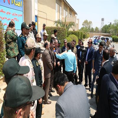 اهدا وسیله نقلیه به نیروی انتظامی 6