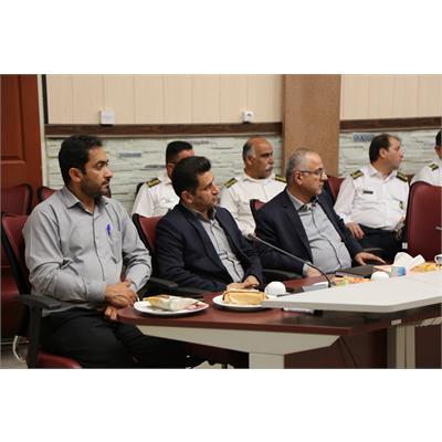 بازدید مدیر حراست ، حفاظت و امنیت گروه  صنایع پتروشیمی خلیج فارس از شرکت عملیات غیرصنعتی و خدمات صنایع پتروشیمی 7