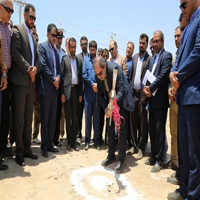 کلنگ زنی با حضور استاندار خوزستان اردیبهشت 98 7