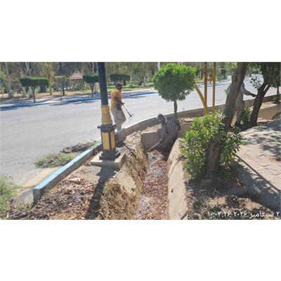 اقدامات رسیدگی به شهرک بعثت در پی بارندگی های سالیانه 3