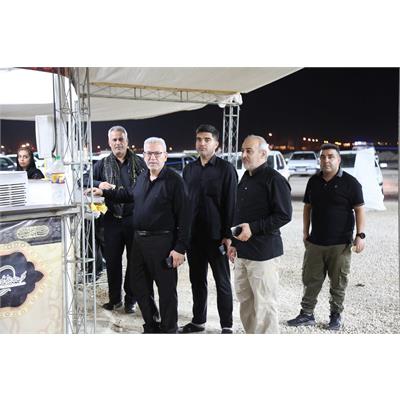 برپایی موکب شرکت صنایع پتروشیمی خلیج توسط شرکت عملیات غیر صنعتی 10