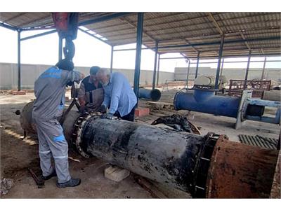 اقدامات پیشگیرانه مدیریت شهرک بعثت و اداره مستغلات جهت بارندگی‌های پیش‌رو