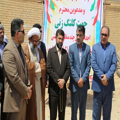 کلنگ احداث 5 پروژه ورزشی و زیرساختی با تامین اعتبار اولیه 70 میلیارد ریالی 8