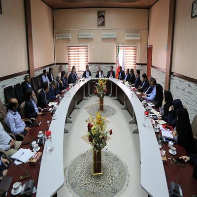 اولین جلسه هیئت رئیسه شرکت عملیات غیرصنعتی با حضور مهندس آتش زمزم 5