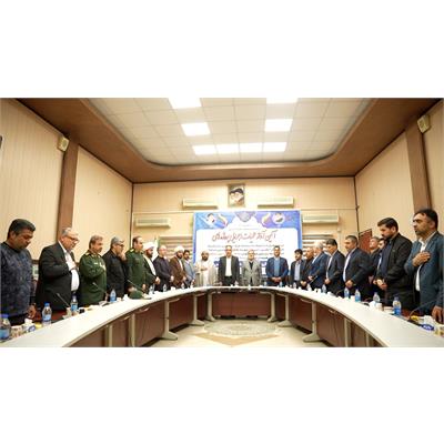 آئین آغاز عملیات اجرایی 238 میلیارد تومانی پروژه‌های عمرانی وزیرساختی مسئولیت‌های اجتماعی هلدینگ خلیج فارس درشهرستان بندر