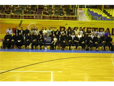 دیدار صمیمانه مدیرعامل شرکت عملیات غیرصنعتی و خدمات صنایع پتروشیمی با پرسنل واحد امور ورزش