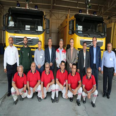 دیدار مدیرعامل با آتش نشانان 6