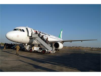 آغاز به فعالیت مجدد فرودگاه بندرماهشهر با اولین پرواز مشهد