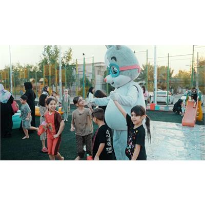 جشن تابستانه آب و کف کودکان 3