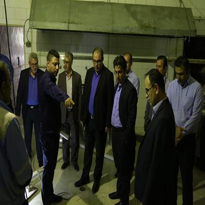 بازدید از روند بازسازی رستوران و هتل نرگس 1