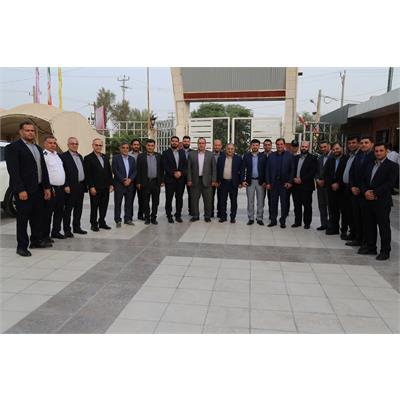بازدید مدیر حراست ، حفاظت و امنیت گروه  صنایع پتروشیمی خلیج فارس از شرکت عملیات غیرصنعتی و خدمات صنایع پتروشیمی 1